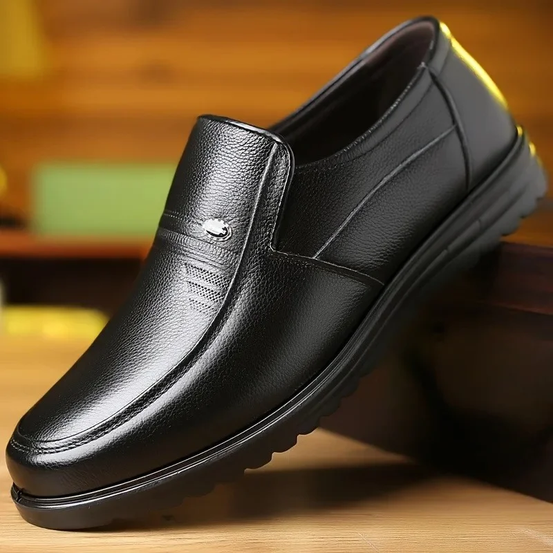 Leather Shoes Men Loafers Business Casual Classic Soft Breathable Men's on Driving Shoes
Leather Shoes Men Loafers Business Casual Classic Soft Breathable Men's on Driving Shoes