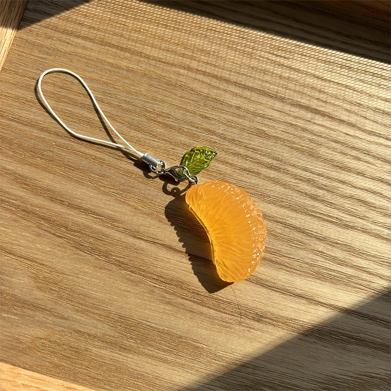 1Pcs Cute Tangerine Fruit Phone Strap, White Lanyards Lobster Claw Clasp, DIY Hanging Charms for USB Drive Keychain Decor
1Pcs Cute Tangerine Fruit Phone Strap, White Lanyards Lobster Claw Clasp, DIY Hanging Charms for USB Drive Keychain Decor