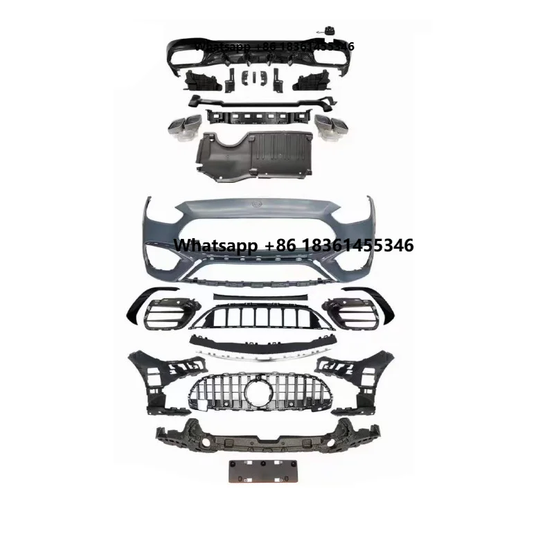For W206 2022+ Upgrade to C63 2022+Body Kit Front Bumper Rear Bumper High Quality Body Kit
For W206 2022+ Upgrade to C63 2022+Body Kit Front Bumper Rear Bumper High Quality Body Kit