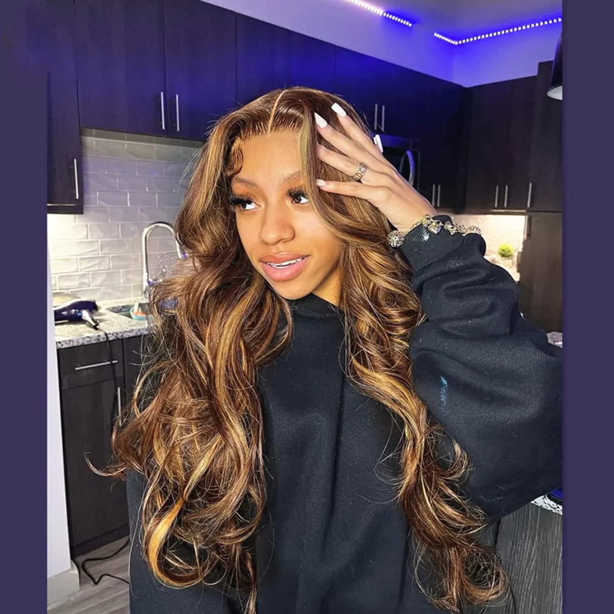 Highlight Ombre Lace Front Wig Human Hair Pre Plucked 13x6 HD Transparent Body Wave Lace Front Wigs Human Hair with Baby Hair 220 Density 4/27 Honey Blonde Colored Lace Front Wig Human Hair
Highlight Ombre Lace Front Wig Human Hair Pre Plucked 13x6 HD Transparent Body Wave Lace Front Wigs Human Hair with Baby Hair 220 Density 4/27 Honey Blonde Colored Lace Front Wig Human Hair