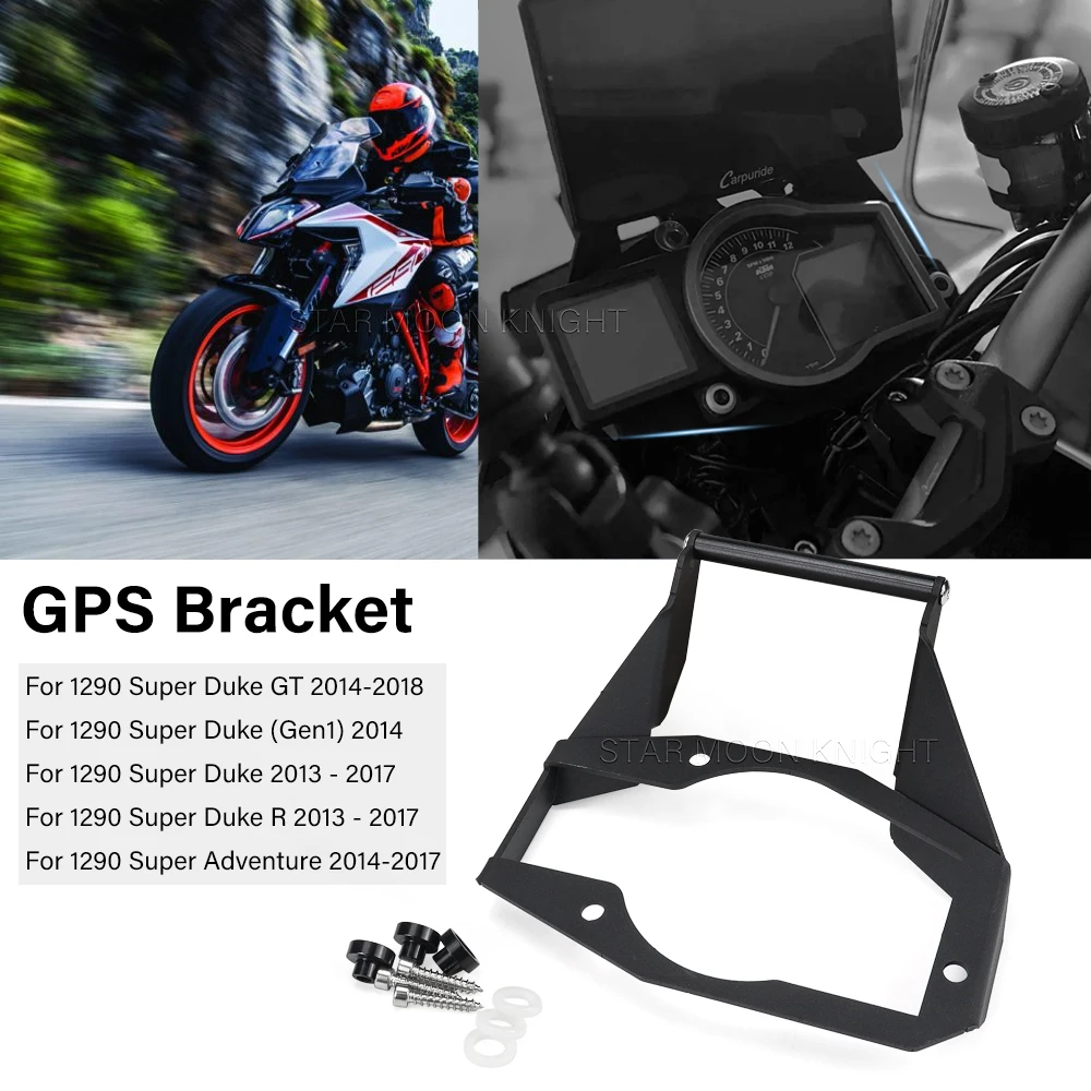 Motorcycle Mobile Phone Holder For 1290 Super Duke GT 1290 Super Adventure 1290 Super Duke/R Accessories GPS Navigation Holder
Motorcycle Mobile Phone Holder For 1290 Super Duke GT 1290 Super Adventure 1290 Super Duke/R Accessories GPS Navigation Holder