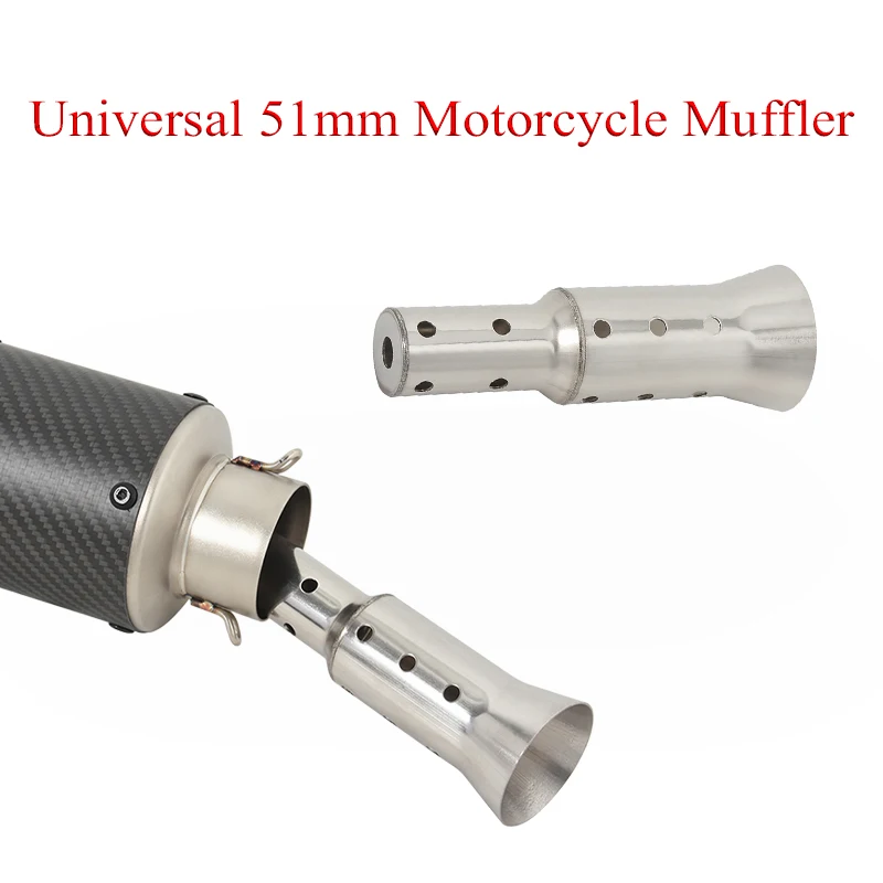 Universal 51mm Motorcycle Exhaust Escape Removable DB Killer Muffler Silencer Sound Reducer For Yoshimura z900 R1 YZF For Yamaha
Universal 51mm Motorcycle Exhaust Escape Removable DB Killer Muffler Silencer Sound Reducer For Yoshimura z900 R1 YZF For Yamaha