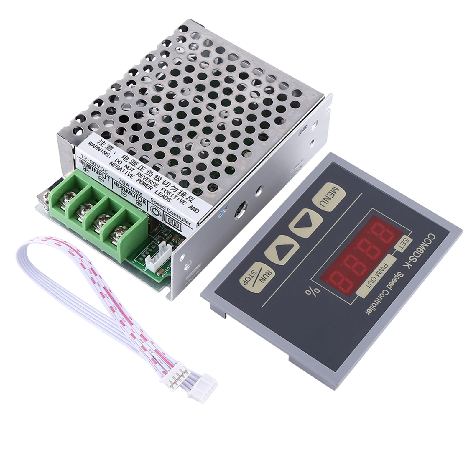 【New】12-80V 30A PWM Motor Speed Controller Governor With Digital Display Panel Motor Speed Controller
【New】12-80V 30A PWM Motor Speed Controller Governor With Digital Display Panel Motor Speed Controller