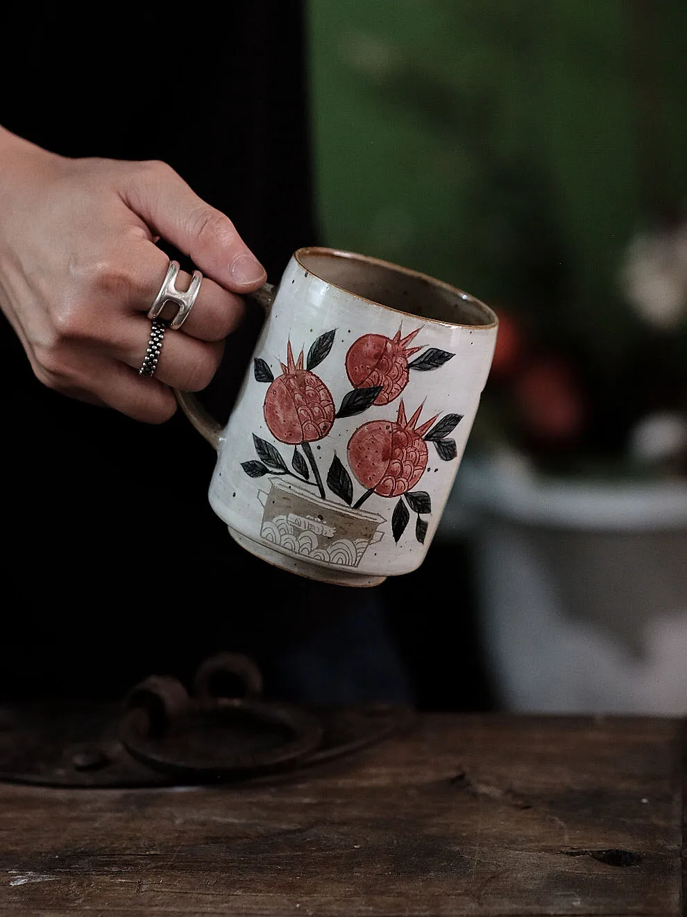 Coolbanana Handmade Large Capaci Cerc Mugs Coffee Cups Moving House Gifts Water Cups Single Ear Handle Design Plant Floral
Coolbanana Handmade Large Capaci Cerc Mugs Coffee Cups Moving House Gifts Water Cups Single Ear Handle Design Plant Floral