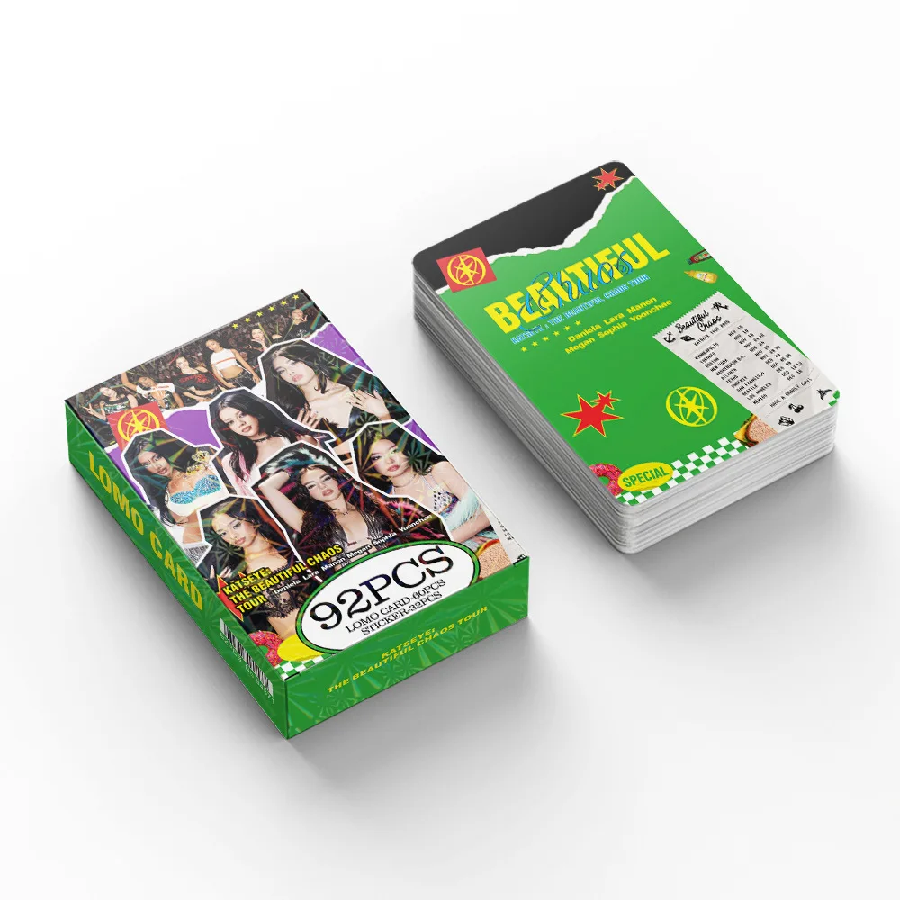 92 карты Star Tour THE BEAUTIFUL CHAOS фотокарточки звездные наклейки ЛОМО карты коллекция фанатов подарочные карты
92 карты Star Tour THE BEAUTIFUL CHAOS фотокарточки звездные наклейки ЛОМО карты коллекция фанатов подарочные карты