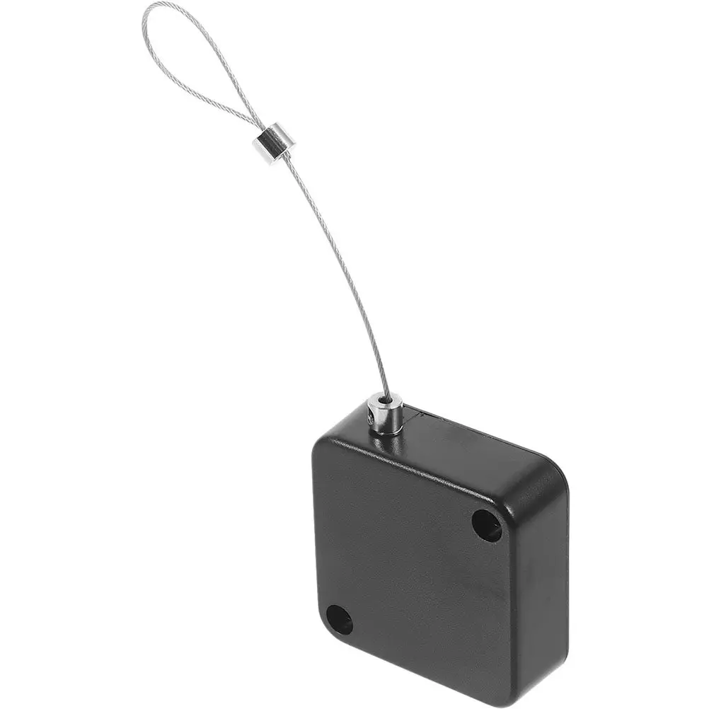 Retractable Cable Case Lock Black Anti Lost Steel Wire Automatic Pull Back Security for Electronic Product Display Merchandise
Retractable Cable Case Lock Black Anti Lost Steel Wire Automatic Pull Back Security for Electronic Product Display Merchandise