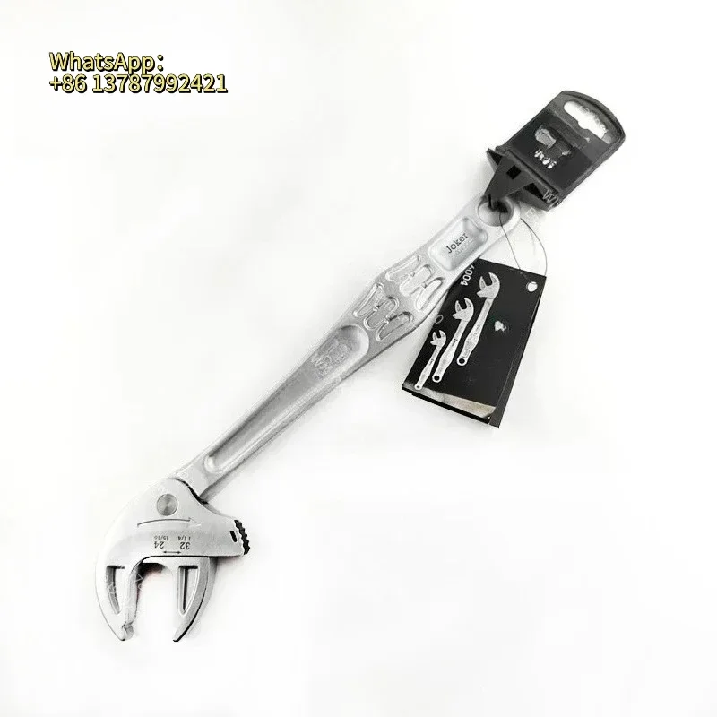 Vera 6004 Joker S/M/L/XL/XXL self-adjusting ratchet open end wrench
Vera 6004 Joker S/M/L/XL/XXL self-adjusting ratchet open end wrench