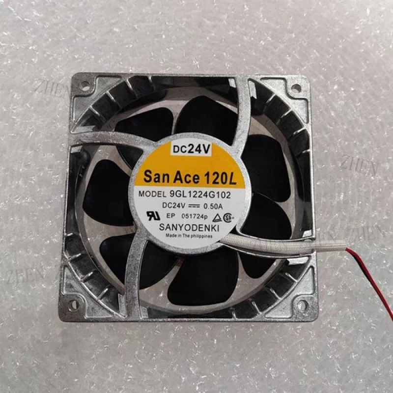 Y 1 Pc. New 9GL1224G102 Cooling Fan 12038 DC24V 0.50A 12CM 2Pin
Y 1 Pc. New 9GL1224G102 Cooling Fan 12038 DC24V 0.50A 12CM 2Pin