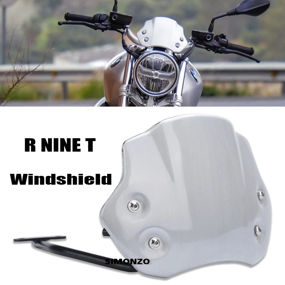 Front Windshield RNINET R9T Windscreen Air Wind Screen Rninet Deflector For BMW RNINET Scrambler Racer Pure Urban G/S
Front Windshield RNINET R9T Windscreen Air Wind Screen Rninet Deflector For BMW RNINET Scrambler Racer Pure Urban G/S