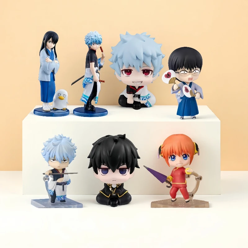 Anime Gintama Look Up Sakata Gintoki Hijikata Toushirou Figures Shimura Shinpachi Figures Kagura PVC Collection Ornament Gifts
Anime Gintama Look Up Sakata Gintoki Hijikata Toushirou Figures Shimura Shinpachi Figures Kagura PVC Collection Ornament Gifts