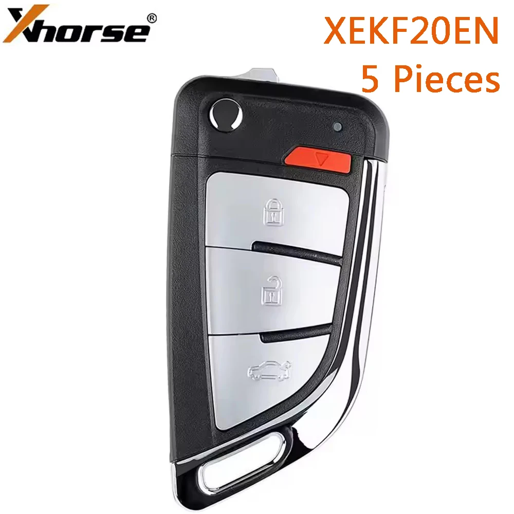 5pcs/lot Xhorse XEKF20EN Remote Key With Super XT27 Chip for VVDI Key Tool MINI Max 4 Buttons
5pcs/lot Xhorse XEKF20EN Remote Key With Super XT27 Chip for VVDI Key Tool MINI Max 4 Buttons