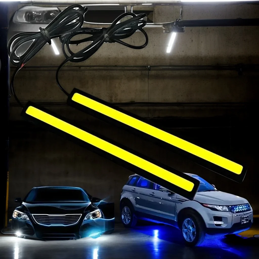 2 шт. 17 см светодиодные противотуманные лампы COB-суперяркие дневные ходовые огни DRL 12 В 6500 К для обновления лампы для стайлинга салона автомобиля
2 шт. 17 см светодиодные противотуманные лампы COB-суперяркие дневные ходовые огни DRL 12 В 6500 К для обновления лампы для стайлинга салона автомобиля