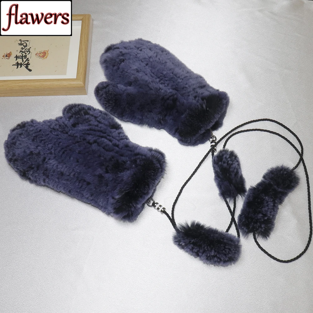 New Winter Women Real Rex Rabbit Fur Gloves Knitted Good Elastic Natural Rex Rabbit Fur Mittens Lady Warm Soft Genuine Fur Glove
New Winter Women Real Rex Rabbit Fur Gloves Knitted Good Elastic Natural Rex Rabbit Fur Mittens Lady Warm Soft Genuine Fur Glove