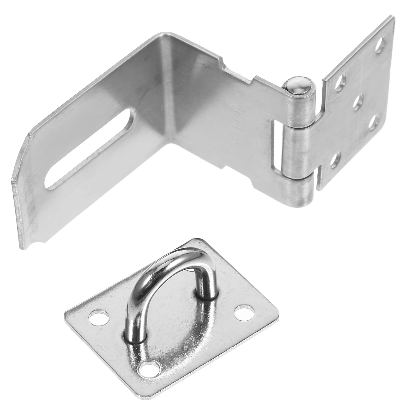4 Inch Lock Hasp Heavy Duty Padlock Shed Door Stainless Steel 304 Outdoor Use Latch For Metal Wooden Doors Locking
4 Inch Lock Hasp Heavy Duty Padlock Shed Door Stainless Steel 304 Outdoor Use Latch For Metal Wooden Doors Locking
