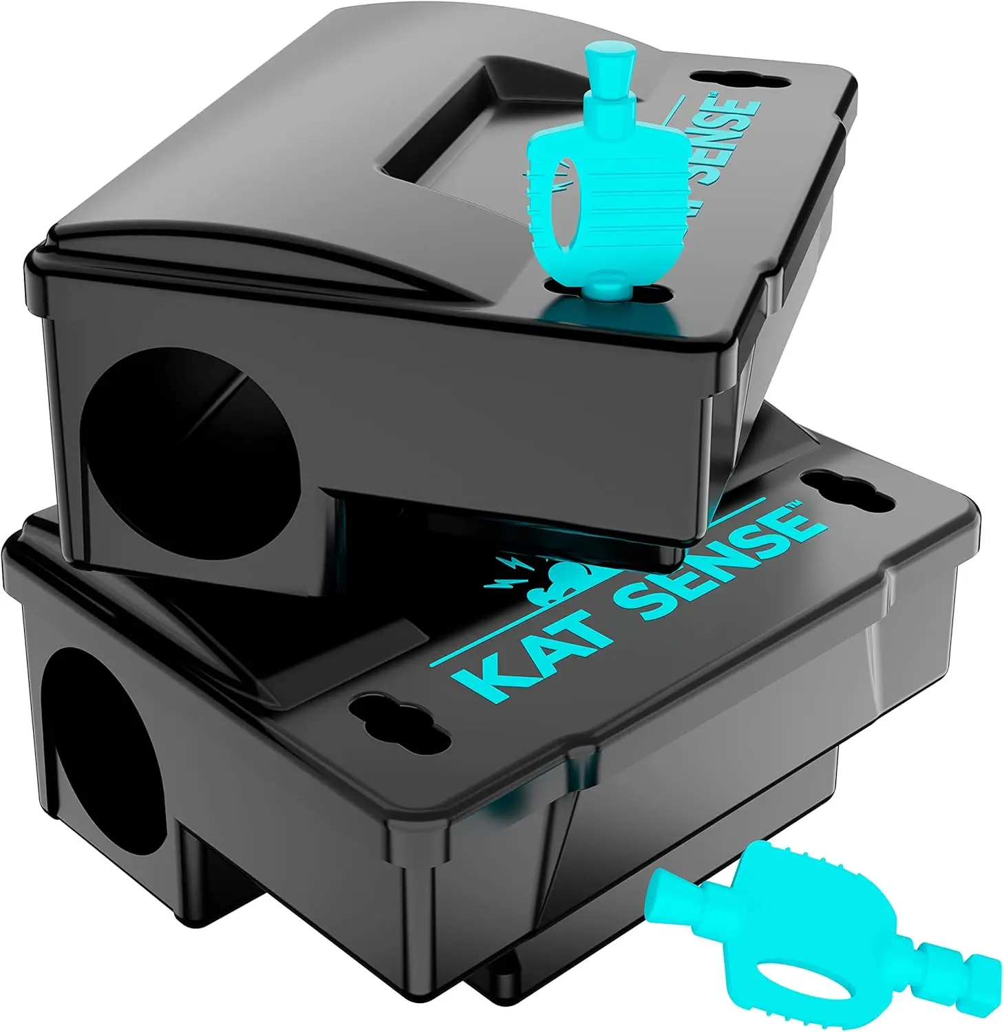 Rat Bait Station Outdoor, Reusable Humane Rodent Box for Mice Chipmunks Squirrels, Tamper Proof Cage House with Bait Block and
Rat Bait Station Outdoor, Reusable Humane Rodent Box for Mice Chipmunks Squirrels, Tamper Proof Cage House with Bait Block and