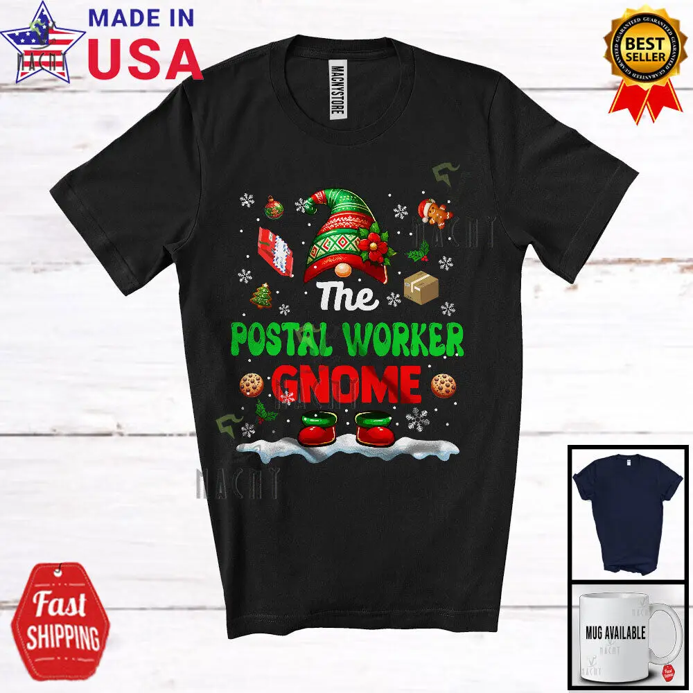 The Postal Worker Gnome; Proud Christmas Jobs Gnome Costume Pajamas; X-mas Shirt
The Postal Worker Gnome; Proud Christmas Jobs Gnome Costume Pajamas; X-mas Shirt