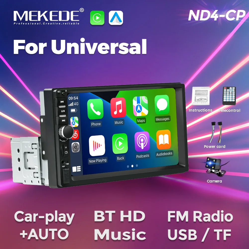 MP5 Player 7'' 1Din Universal Car Radio Audio BT Multimedia For Mazda 3 6 Peugeot 107 307 Skoda VW Golf 7 Toyota Hyundai i10 i30
MP5 Player 7'' 1Din Universal Car Radio Audio BT Multimedia For Mazda 3 6 Peugeot 107 307 Skoda VW Golf 7 Toyota Hyundai i10 i30