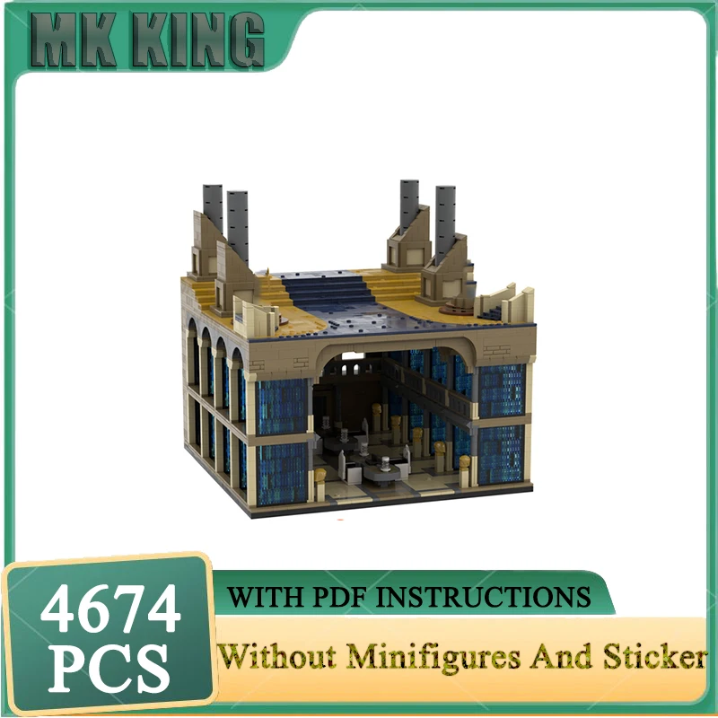 Star Movie Moc Building Blocks Temple Archives and Veranda Model Technology Bricks Christmas DIY Assembly Toy Construstion Gifts
Star Movie Moc Building Blocks Temple Archives and Veranda Model Technology Bricks Christmas DIY Assembly Toy Construstion Gifts