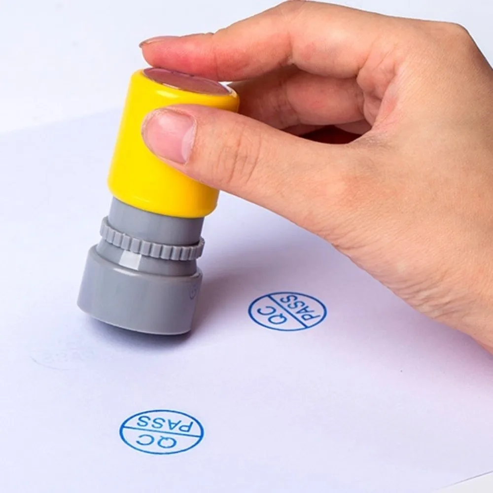 Portable Self-Inking QA QC Inspect Stamp Engraved IQC Quality PASS Stamp OQC FQC Quality Inspection Stamp Trading
Portable Self-Inking QA QC Inspect Stamp Engraved IQC Quality PASS Stamp OQC FQC Quality Inspection Stamp Trading