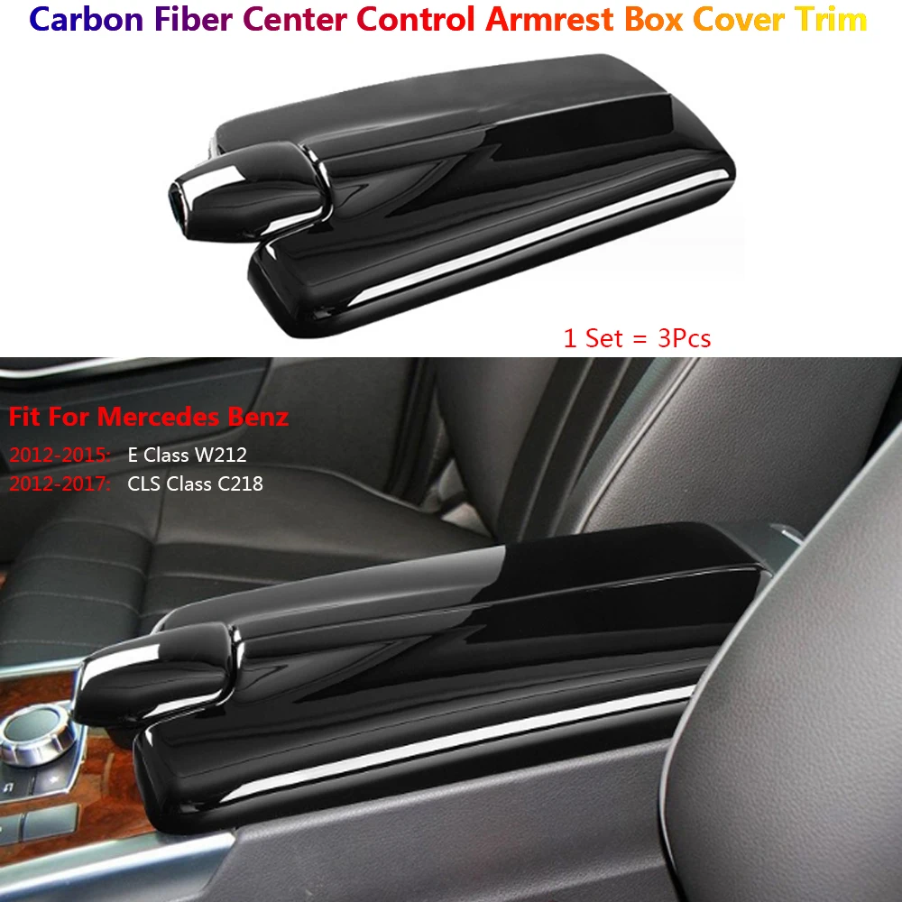 3x Black Center Console Armrest Box Cover Trim For Mercedes Benz E CLS W212 C218 Auto Car Interior Voiture Accessories Para Kit
3x Black Center Console Armrest Box Cover Trim For Mercedes Benz E CLS W212 C218 Auto Car Interior Voiture Accessories Para Kit