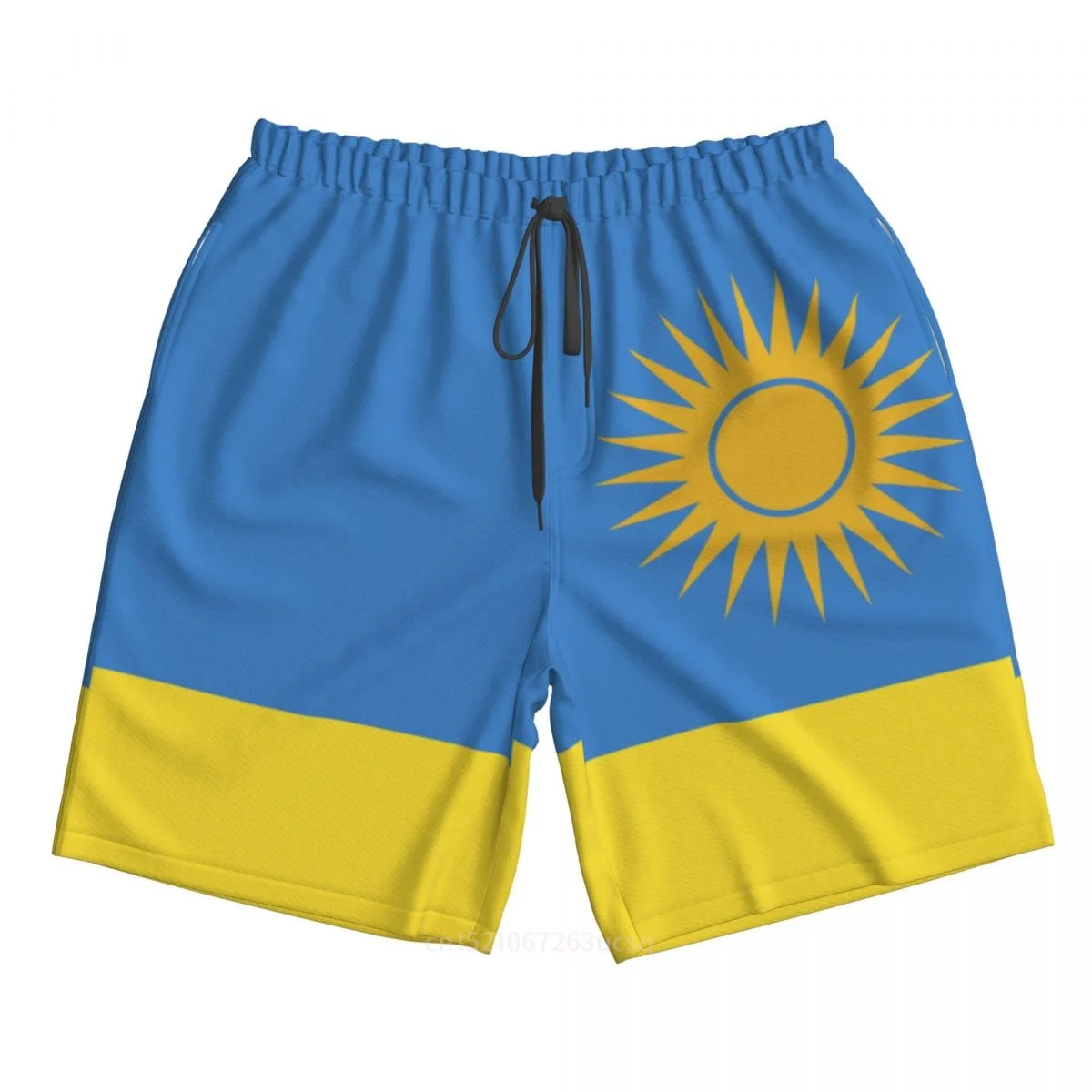 2025 Summer Polyester Rwanda Country Flag 3D Printed Men's Board Shorts Beach Pocket Running Summer Pants
2025 Summer Polyester Rwanda Country Flag 3D Printed Men's Board Shorts Beach Pocket Running Summer Pants