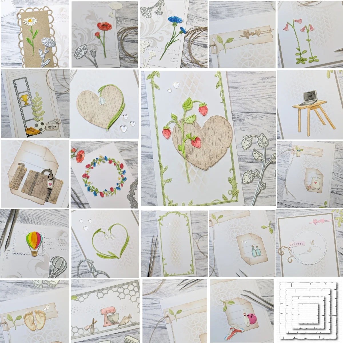2025 Garland Heart Daisy Fotboll Metal Cutting Dies DIY Making Card Scrapbook Embossed Paper Craft Supplies Template Decoration
2025 Garland Heart Daisy Fotboll Metal Cutting Dies DIY Making Card Scrapbook Embossed Paper Craft Supplies Template Decoration
