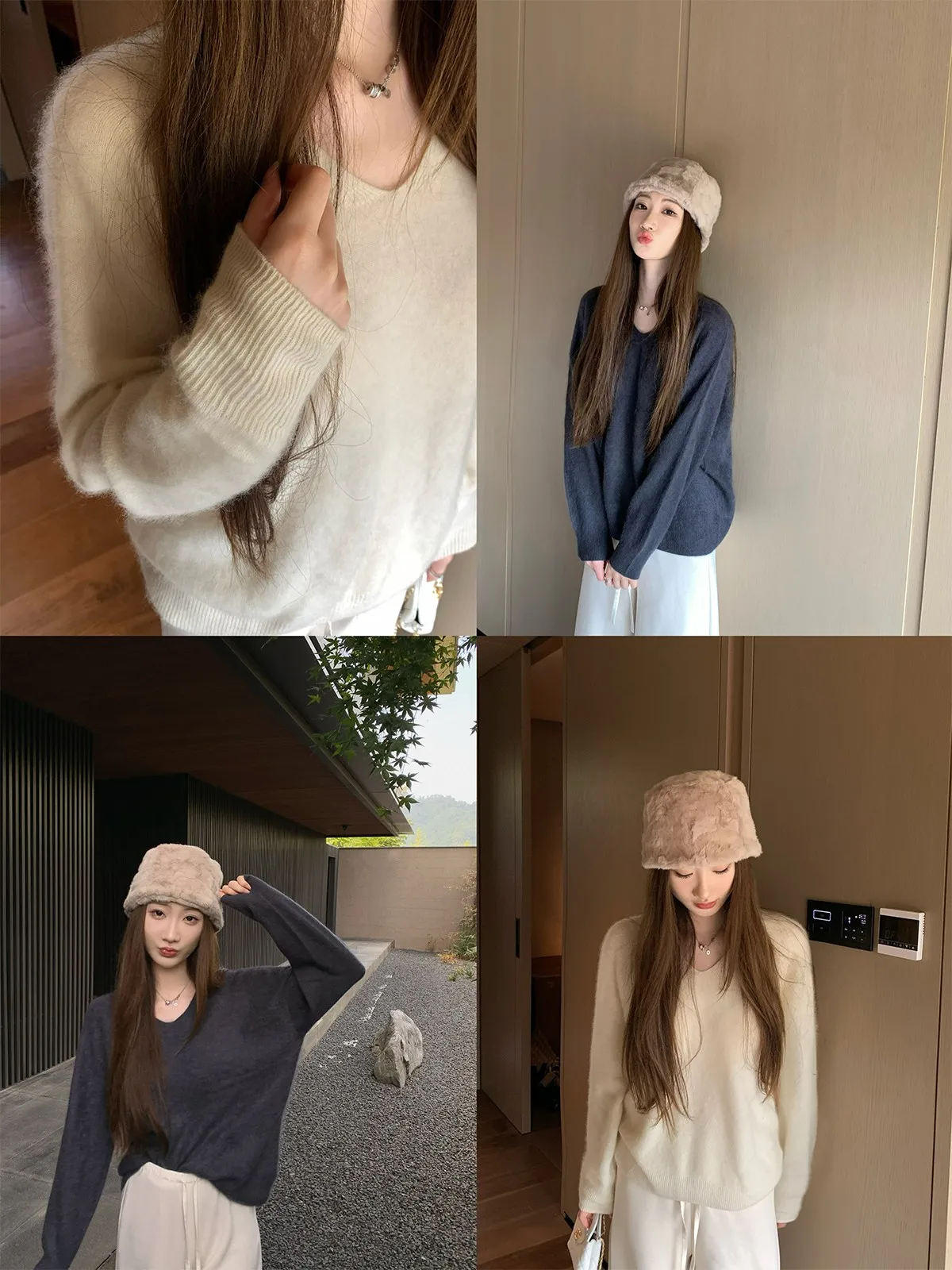 Seeyouiceland Long Termism Basic 00 Wool Fce Sweater Soft Cozy Women's Knitwear Fall Collection Warm Comfortable
Seeyouiceland Long Termism Basic 00 Wool Fce Sweater Soft Cozy Women's Knitwear Fall Collection Warm Comfortable