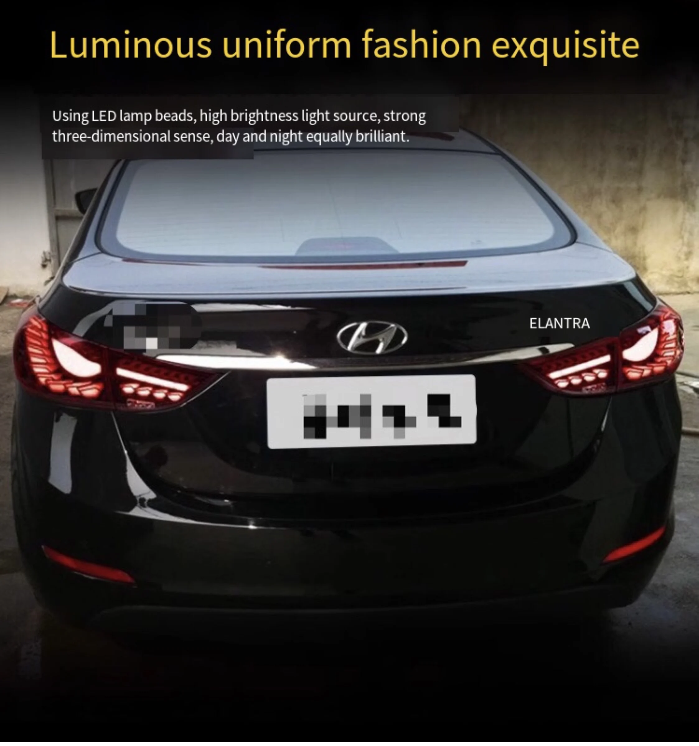 LED Taillights For hyundai Elantra 2012-2017 Start Up Animation Upgrade M4 GTS Design Dynamic Lamp Accessories
LED Taillights For hyundai Elantra 2012-2017 Start Up Animation Upgrade M4 GTS Design Dynamic Lamp Accessories