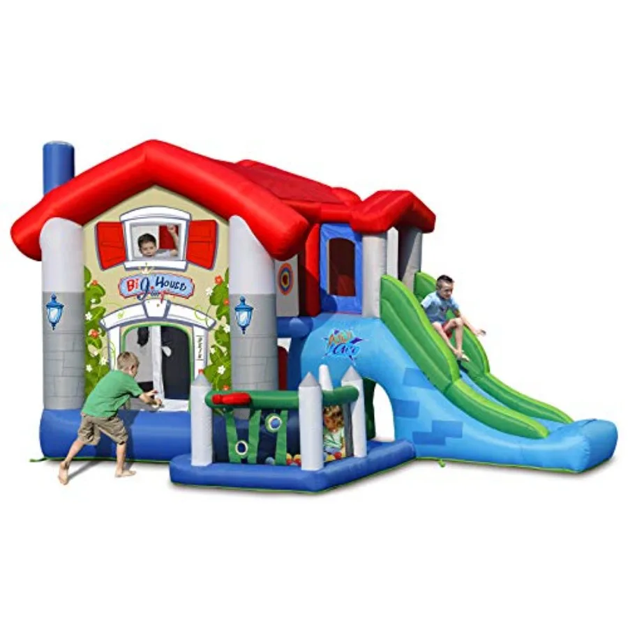 Bounce House, Bouncy Inflatable House with Blower, Jumping House for with Foldable Sunroof, Love for No Balls
Bounce House, Bouncy Inflatable House with Blower, Jumping House for with Foldable Sunroof, Love for No Balls