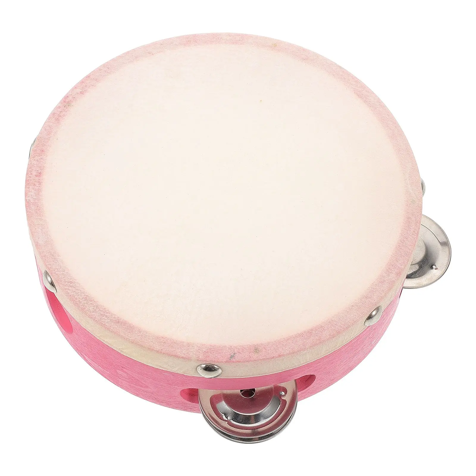 Pink Sheepskin Hand Held Percussion Instrument Kids Musical Rhythm Hand Tambourine Percussion Drum Smooth Edge Design
Pink Sheepskin Hand Held Percussion Instrument Kids Musical Rhythm Hand Tambourine Percussion Drum Smooth Edge Design