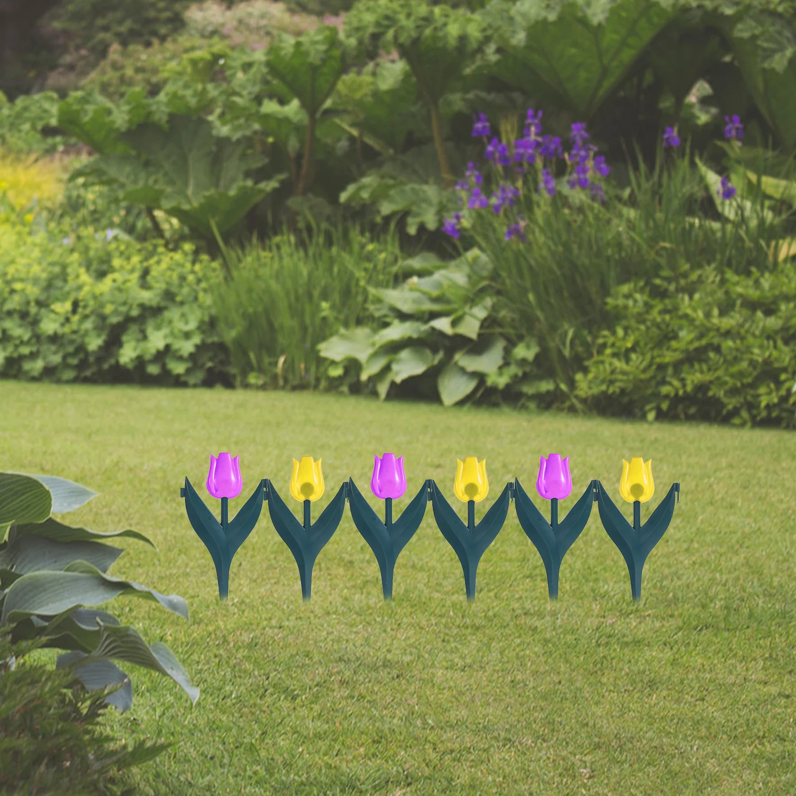 20 Pcs Garden Fence Artificial Tulips PVC Material Easy Installation Lawn Edge Border Fencing Home Decor Outdoor Garden
20 Pcs Garden Fence Artificial Tulips PVC Material Easy Installation Lawn Edge Border Fencing Home Decor Outdoor Garden