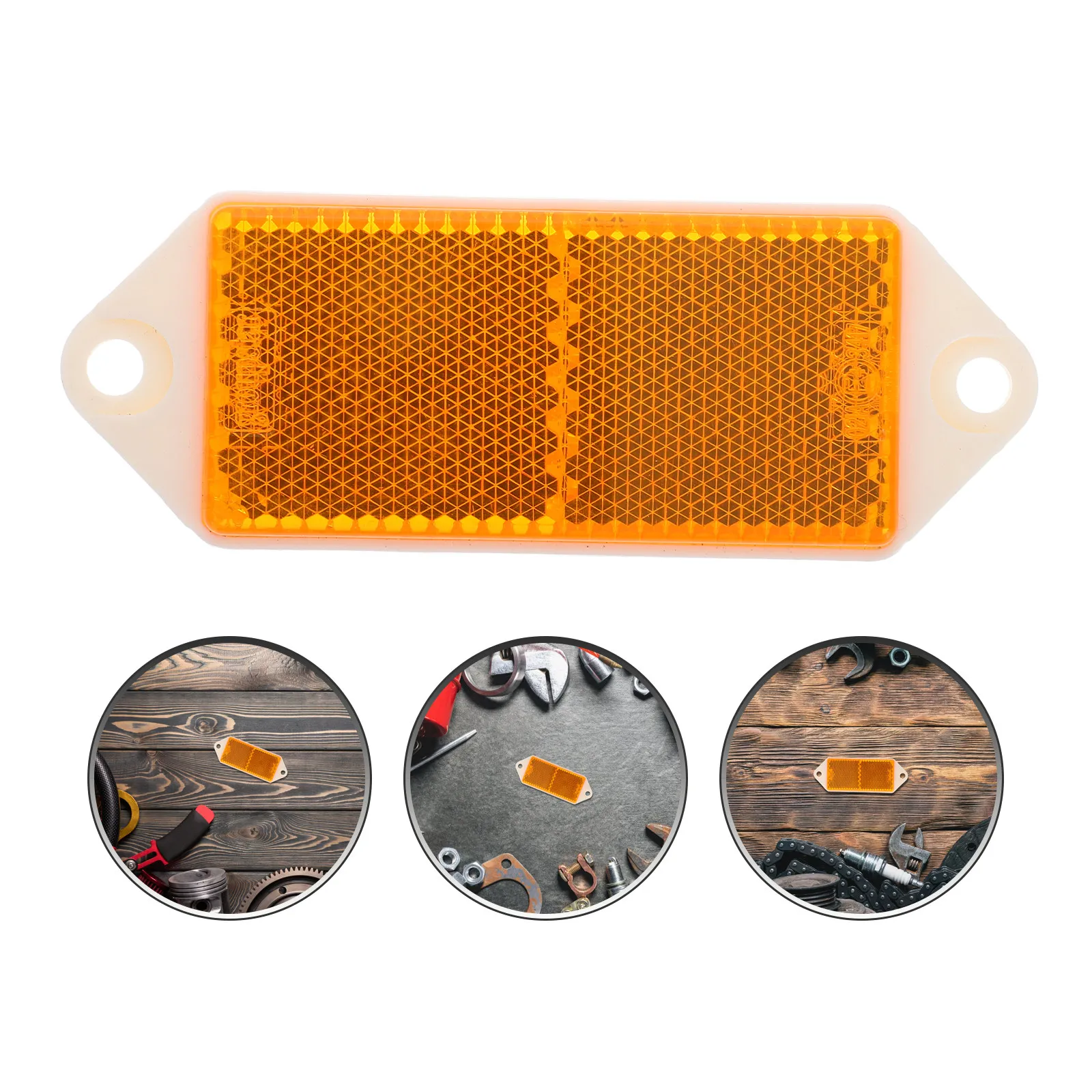Trailer Reflectors Bolt-On Universal Side Rear Safety Panel for Trucks Motorcycles Durable Enhanced Night Visibility Easy
Trailer Reflectors Bolt-On Universal Side Rear Safety Panel for Trucks Motorcycles Durable Enhanced Night Visibility Easy