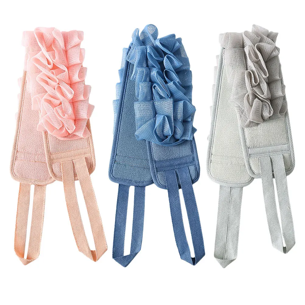 3Pcs Double-Sided Back Scrubber Pulled Strap for Shower Soft Mesh Exfoliating Back Wash Strap Bathing Scrubber Massage Cleansing
3Pcs Double-Sided Back Scrubber Pulled Strap for Shower Soft Mesh Exfoliating Back Wash Strap Bathing Scrubber Massage Cleansing