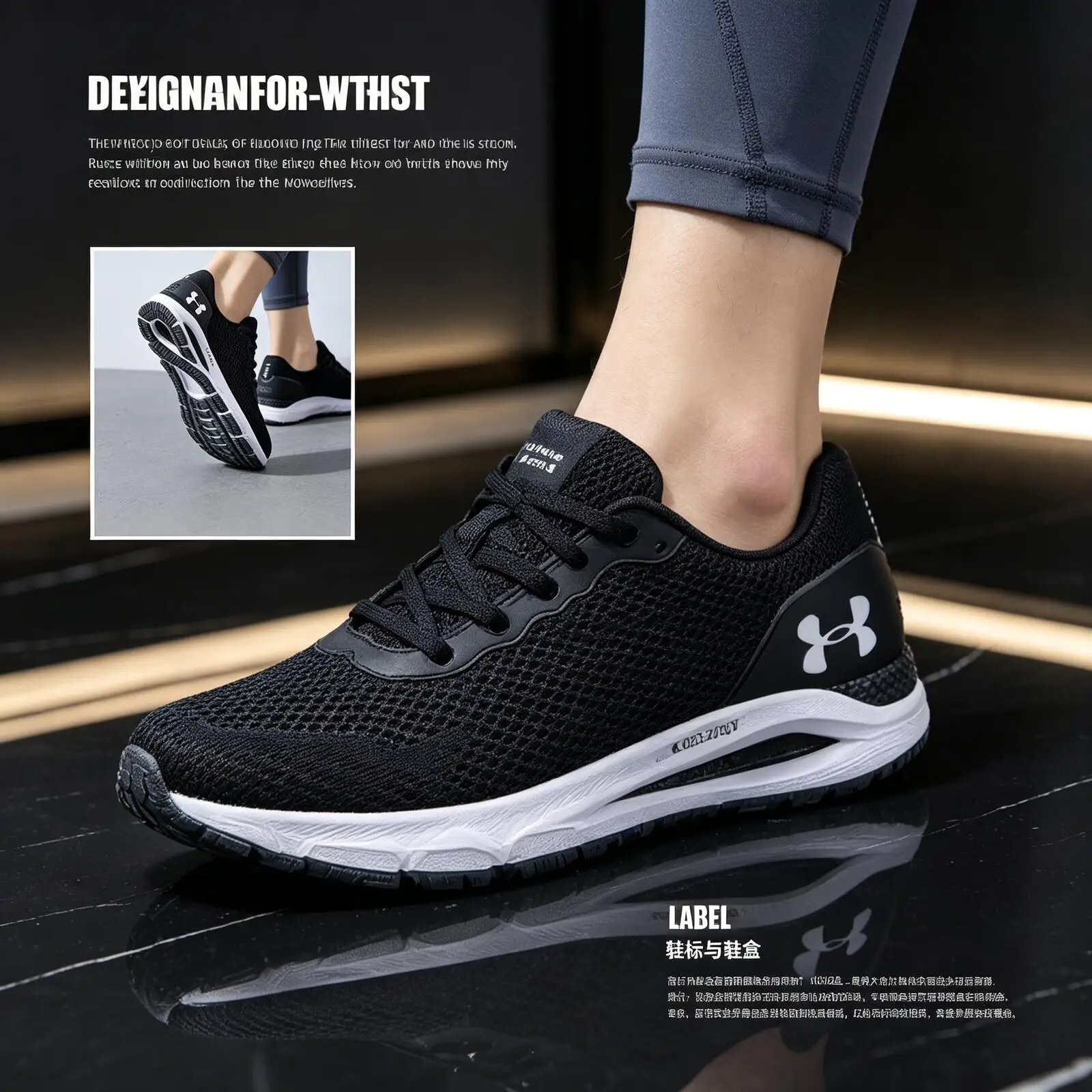 New Under Armour Women's Ua Hovr Sonic 4 Cn Fitness Training Cushioning Running Shoes 3025225-001
New Under Armour Women's Ua Hovr Sonic 4 Cn Fitness Training Cushioning Running Shoes 3025225-001