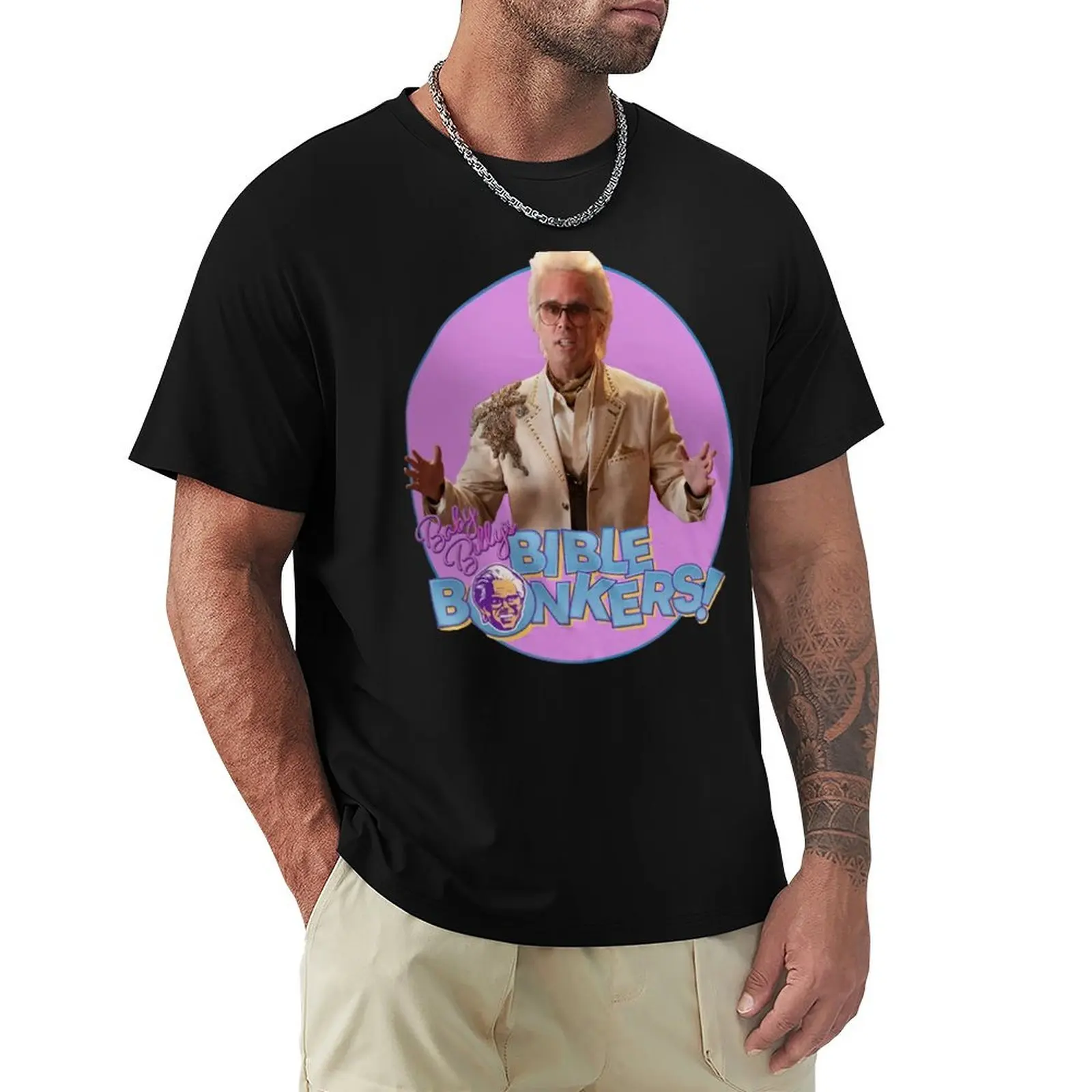 Baby Billy Bible Bonkers T-Shirt Worker Basic Short Sleeve Tee
Baby Billy Bible Bonkers T-Shirt Worker Basic Short Sleeve Tee
