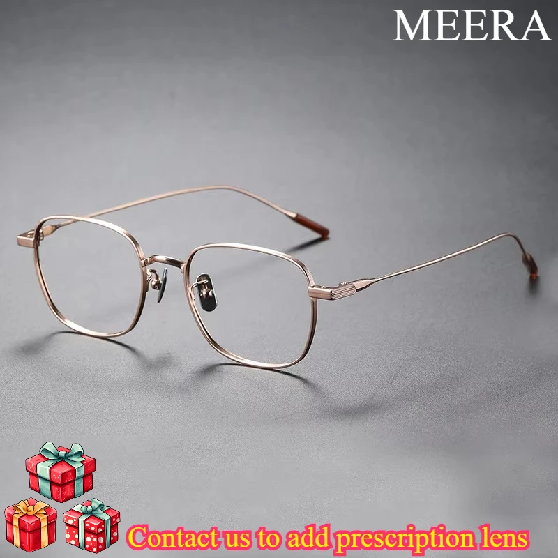 80805 Ultra-light Retro Pure Titanium Optical Glasses Frame Men's Anti-blue light Fashion Trend Women's Prescription Eyewear
80805 Ultra-light Retro Pure Titanium Optical Glasses Frame Men's Anti-blue light Fashion Trend Women's Prescription Eyewear