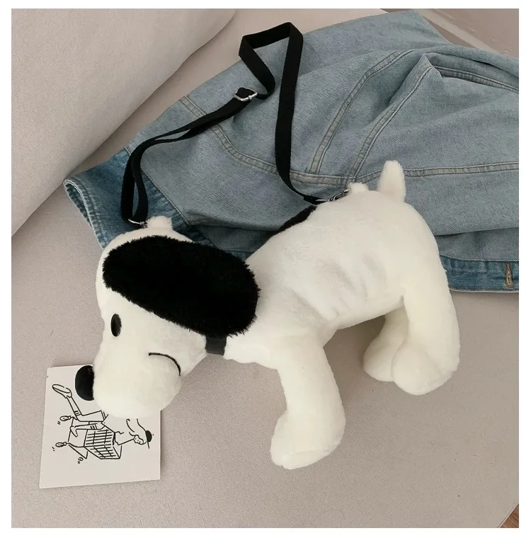 Original Cartoon Cute Little Dog Appearance Design Women's Bag 2025 Autumn And Winter Fashion New Plush Crossbody Bags Trendy
Original Cartoon Cute Little Dog Appearance Design Women's Bag 2025 Autumn And Winter Fashion New Plush Crossbody Bags Trendy