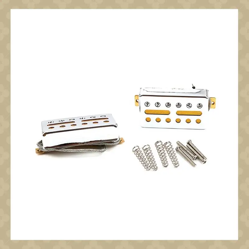 Alnico 5 Guitar Pickup Neck And Bridge Humbucker Pickups Set For Electric Guitar Accessories Bridge Humbucker Pickup
Alnico 5 Guitar Pickup Neck And Bridge Humbucker Pickups Set For Electric Guitar Accessories Bridge Humbucker Pickup