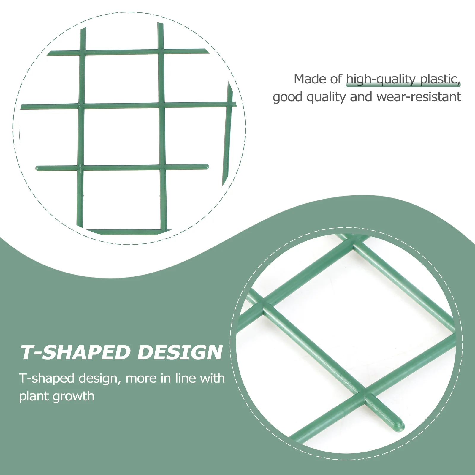 20 шт. Т-образная опорная рамка для растений, темно-зеленая решетка для садовых и цветущих растений, опорная рамка для цветов, садовая решетка
20 шт. Т-образная опорная рамка для растений, темно-зеленая решетка для садовых и цветущих растений, опорная рамка для цветов, садовая решетка