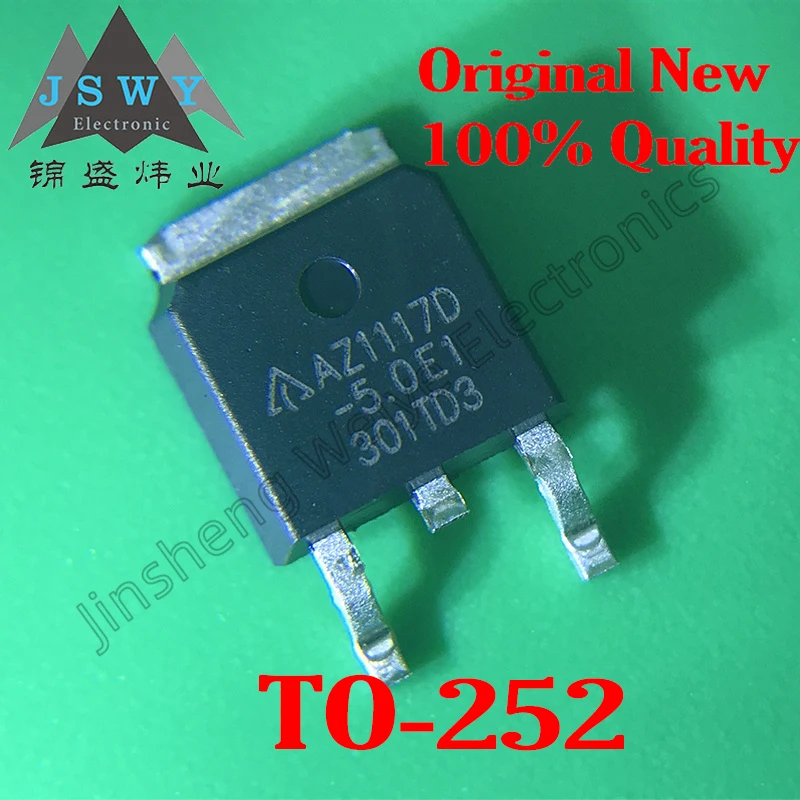 (50/200PCS) AZ1117D-5.0 TO-252 100% brand new original linear voltage regulator chip in stock with fast delivery
(50/200PCS) AZ1117D-5.0 TO-252 100% brand new original linear voltage regulator chip in stock with fast delivery
