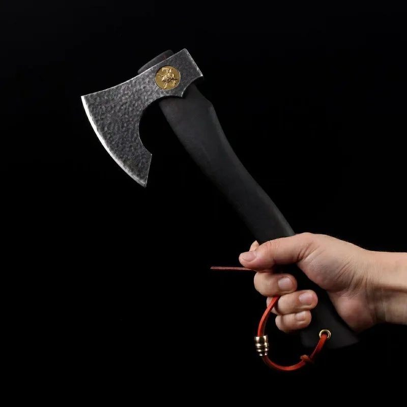 High Carbon Steel Outdoor Axe Tree Cutting Wood Splitting Portable Camping Equipment Wooden Handle Outdoor Survival Small Axe
High Carbon Steel Outdoor Axe Tree Cutting Wood Splitting Portable Camping Equipment Wooden Handle Outdoor Survival Small Axe