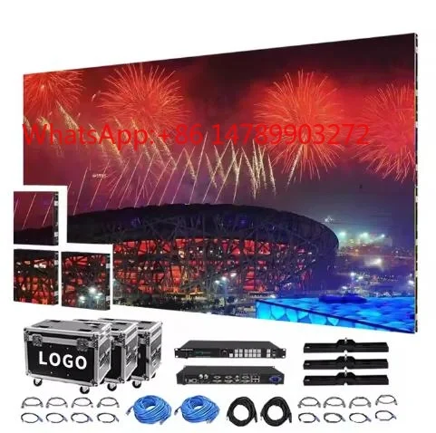 P2.6 P3.9 High Refresh SMD Panel Exhibition Booth Turnkey Rental Display Wall
P2.6 P3.9 High Refresh SMD Panel Exhibition Booth Turnkey Rental Display Wall