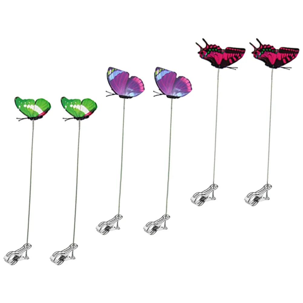 6Pcs Realistic Butterfly Clips Garden Stakes Decorative Lawn Ornaments Outdoor Yard Decor Butterfly Garden Accessories
6Pcs Realistic Butterfly Clips Garden Stakes Decorative Lawn Ornaments Outdoor Yard Decor Butterfly Garden Accessories