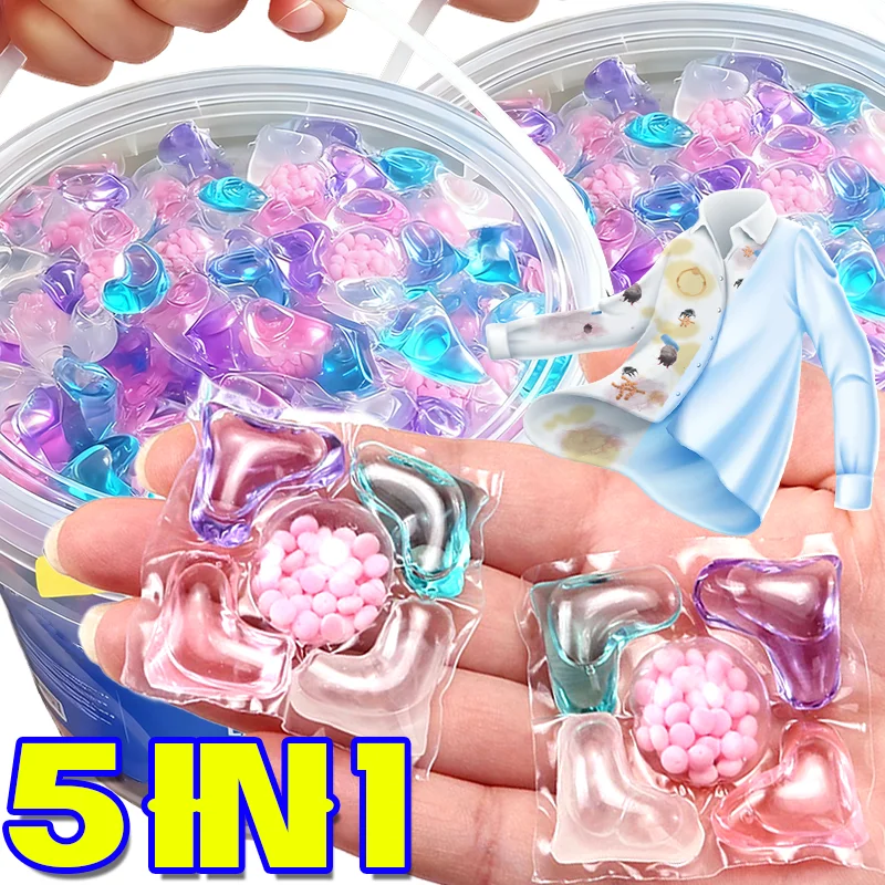 5in1 Deep Clean Laundry Detergent Pods Gardenia Scented Bead Long Lasting Water Softener Soluble Laundry Pods Home Clothing Care
5in1 Deep Clean Laundry Detergent Pods Gardenia Scented Bead Long Lasting Water Softener Soluble Laundry Pods Home Clothing Care