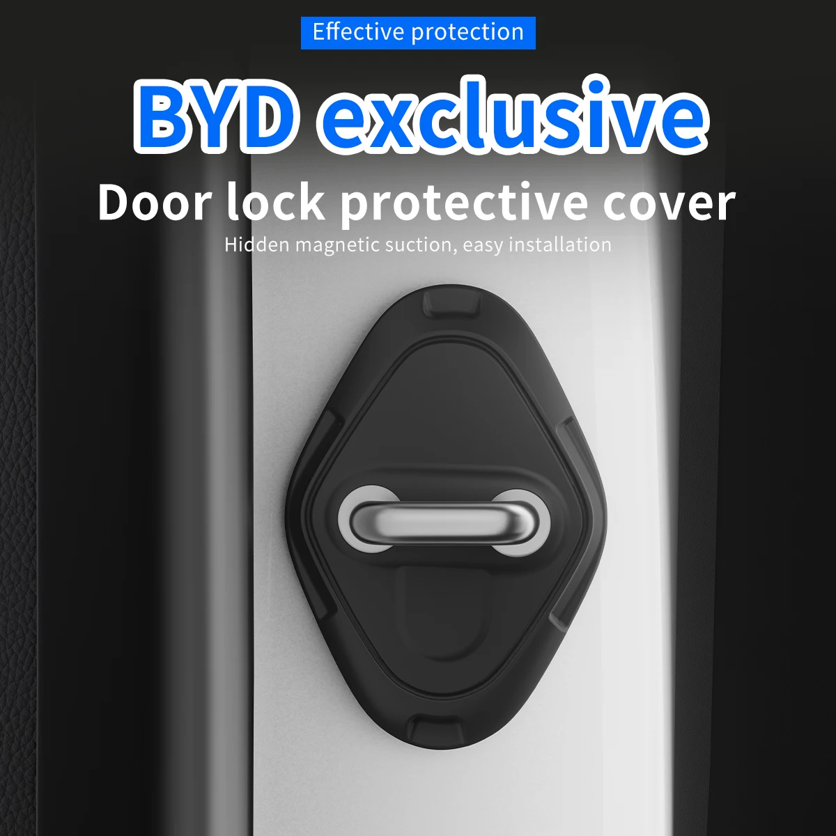 4Pcs Silicone Car Door Lock Cover For BYD F3 E6 Silent Shock Absorber Anti-Rust Protective Accessories Black
4Pcs Silicone Car Door Lock Cover For BYD F3 E6 Silent Shock Absorber Anti-Rust Protective Accessories Black