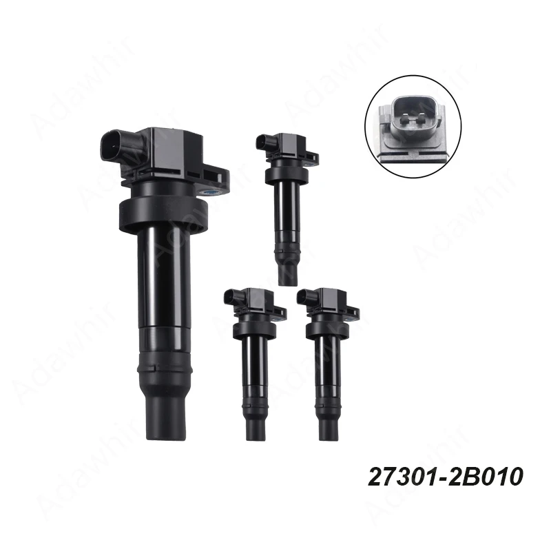4pcs Ignition Coil 27301-2B010 273012B010 For Hyundai Accent Elantra GT i30 Kia Soul Rio Forte Koup Cee'D 1.6L 2010-2019
4pcs Ignition Coil 27301-2B010 273012B010 For Hyundai Accent Elantra GT i30 Kia Soul Rio Forte Koup Cee'D 1.6L 2010-2019