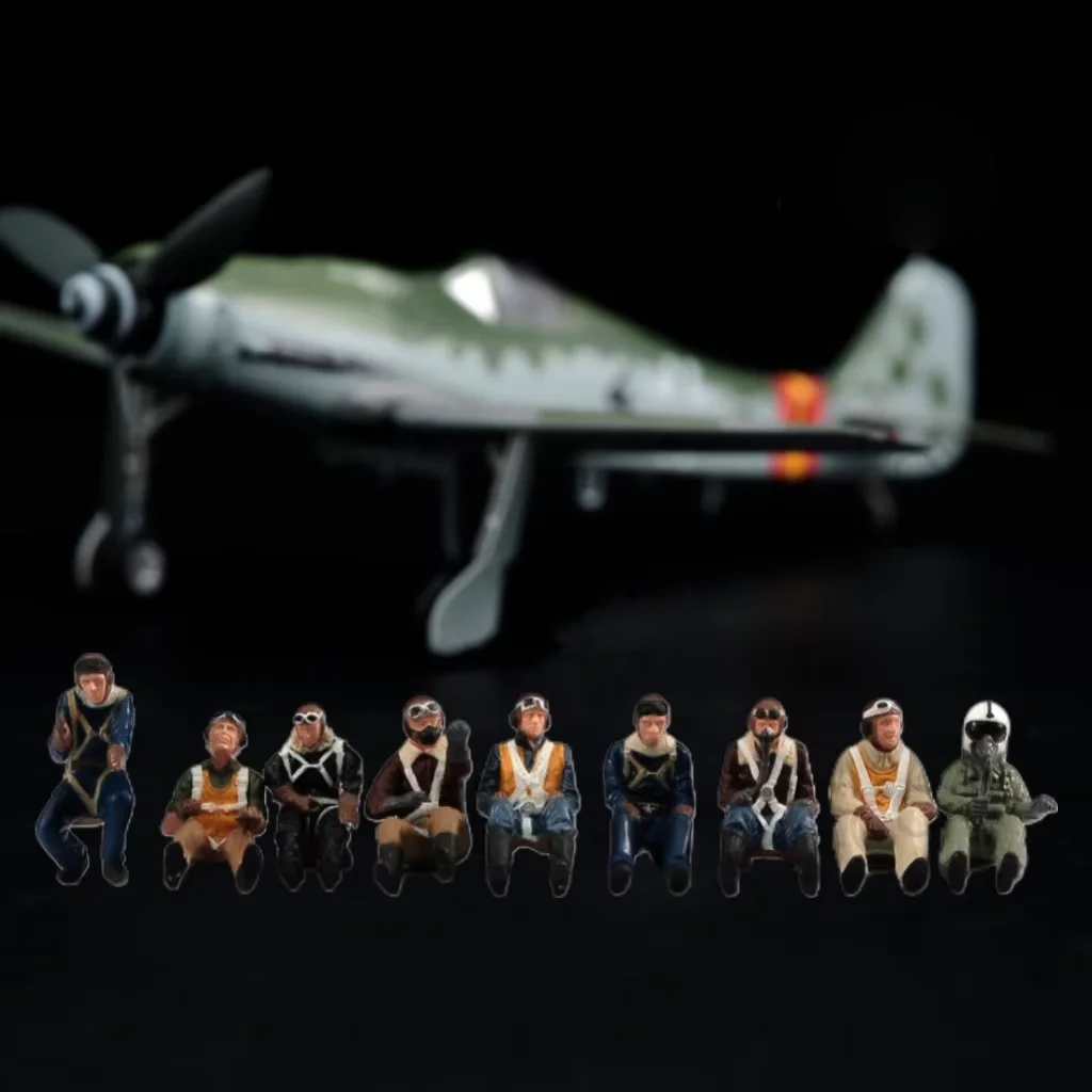 Painted Miniatures 1/48 American pilots during World War II Figure Model Toys Gift View Decoration
Painted Miniatures 1/48 American pilots during World War II Figure Model Toys Gift View Decoration