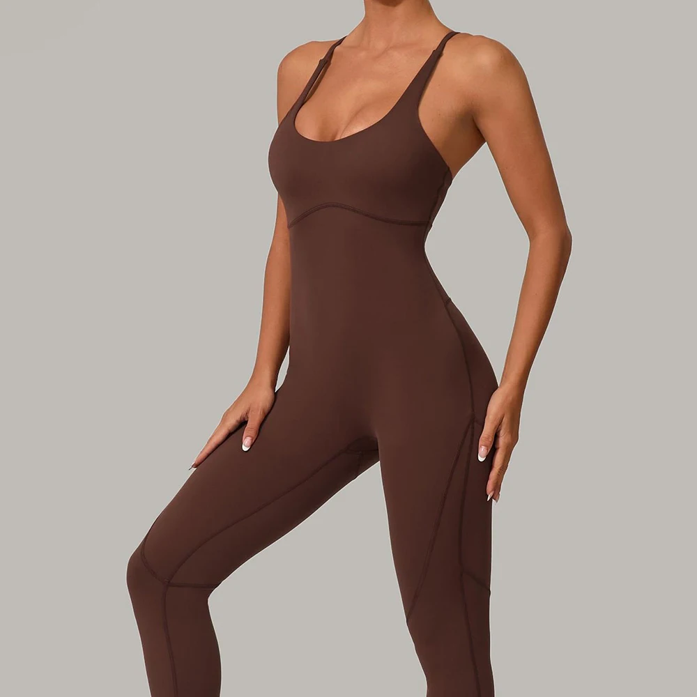 Gym Set Women's Tracksuit Yoga Jumpsuits One-Piece Suit Sleeveless Push Up Workout Clothes Fitness Bodysuit Sportswear Rompers
Gym Set Women's Tracksuit Yoga Jumpsuits One-Piece Suit Sleeveless Push Up Workout Clothes Fitness Bodysuit Sportswear Rompers