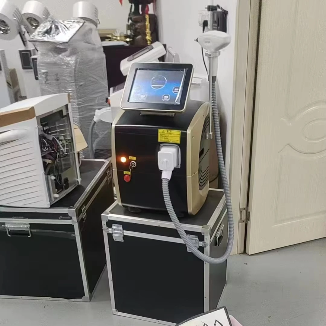 Desktop 3 Wavelength Ice Platinum Epilation Machine Diode Laser Hair Removal Machine 808nm for Hair of various colors
Desktop 3 Wavelength Ice Platinum Epilation Machine Diode Laser Hair Removal Machine 808nm for Hair of various colors