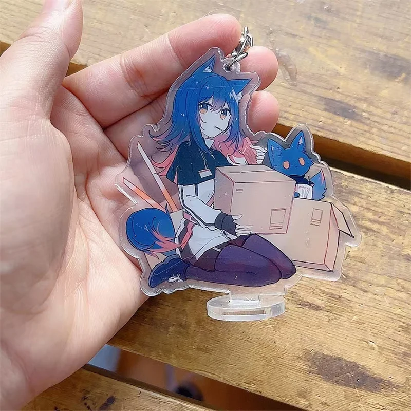 Anime Stand Keychain Arknights Texas Strap Keyring Dual-purpose Desktop Decoration 8cm
Anime Stand Keychain Arknights Texas Strap Keyring Dual-purpose Desktop Decoration 8cm